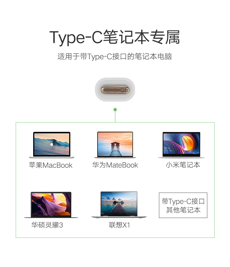 hth登录官网
-品质新体验,数码选绿联 绿联Type-c转HDMI+VGA,Mate10苹果笔记本投影仪转换器