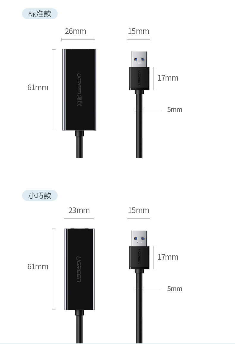 hth登录官网
-品质新体验,数码选绿联 绿联USB有线百兆网卡