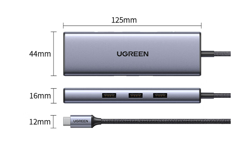 UGREEN-绿联-HDMI网线转接头4K-CM512 UGREEN-绿联-HDMI网线转接头4K-CM512