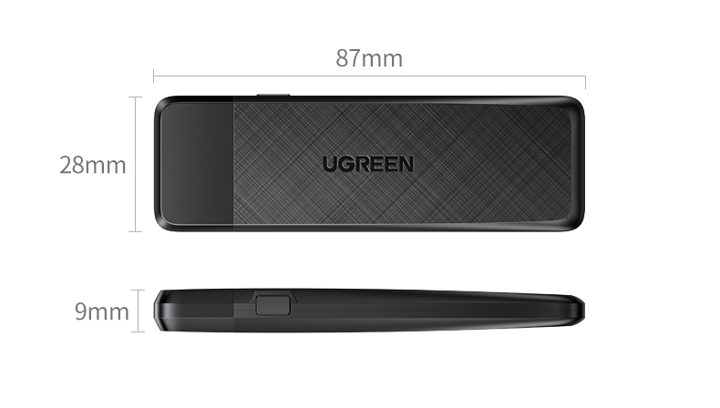 15.3g轻巧设计 不占用接口 笔记本扩展更便捷 15.3g轻巧设计 不占用接口 笔记本扩展更便捷