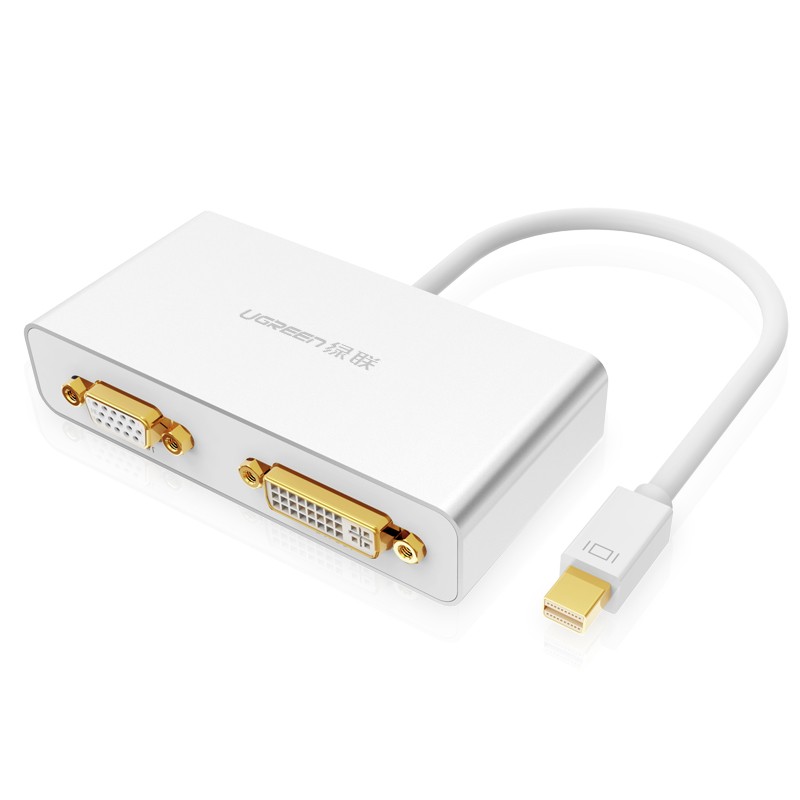 绿联 苹果迷你mini DP转VGA HDMI DVI 转换器