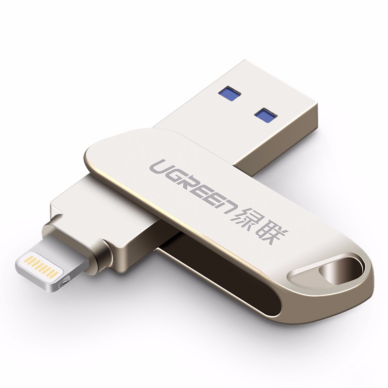 绿联苹果手机U盘，iPhone6/7/8/内存扩展MFi认证U盘