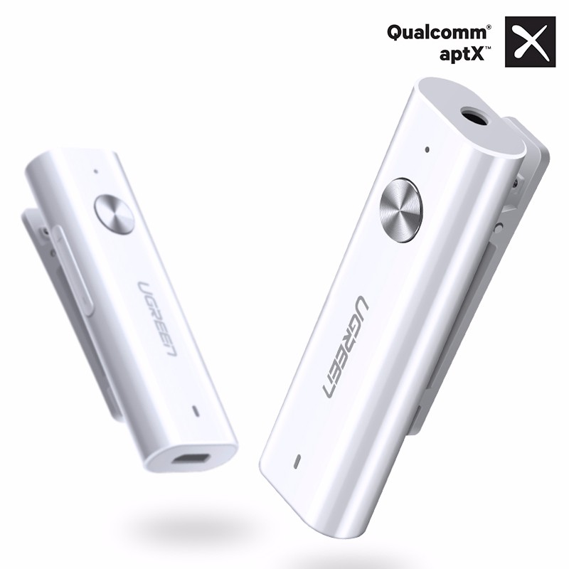 绿联蓝牙5.0音频接收器，有线耳机通用蓝牙适配器aptX LL认证