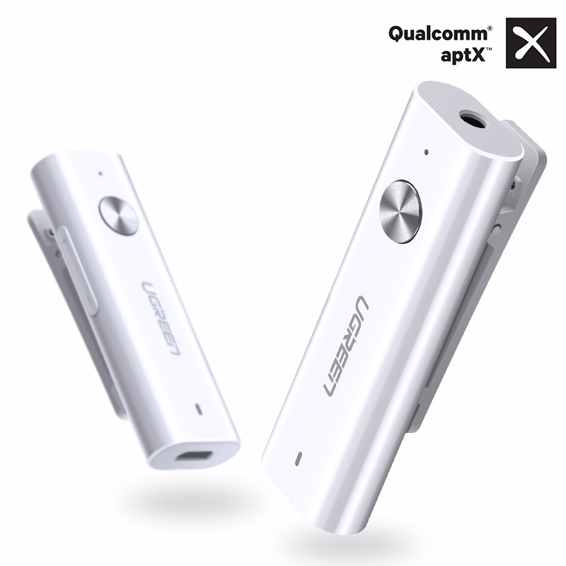 绿联蓝牙5.0音频接收器，aptX无损音质有线耳机变无线