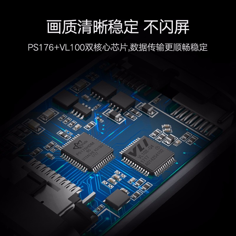 绿联Type-c转hdmi/vga转换器