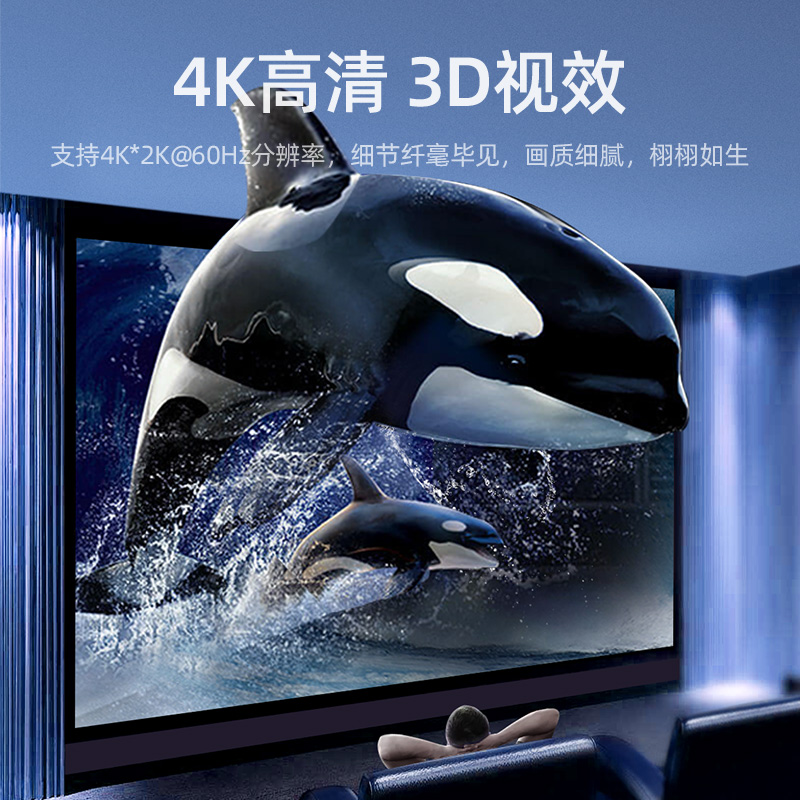 绿联USB3.1 type-c转hdmi转换器4K