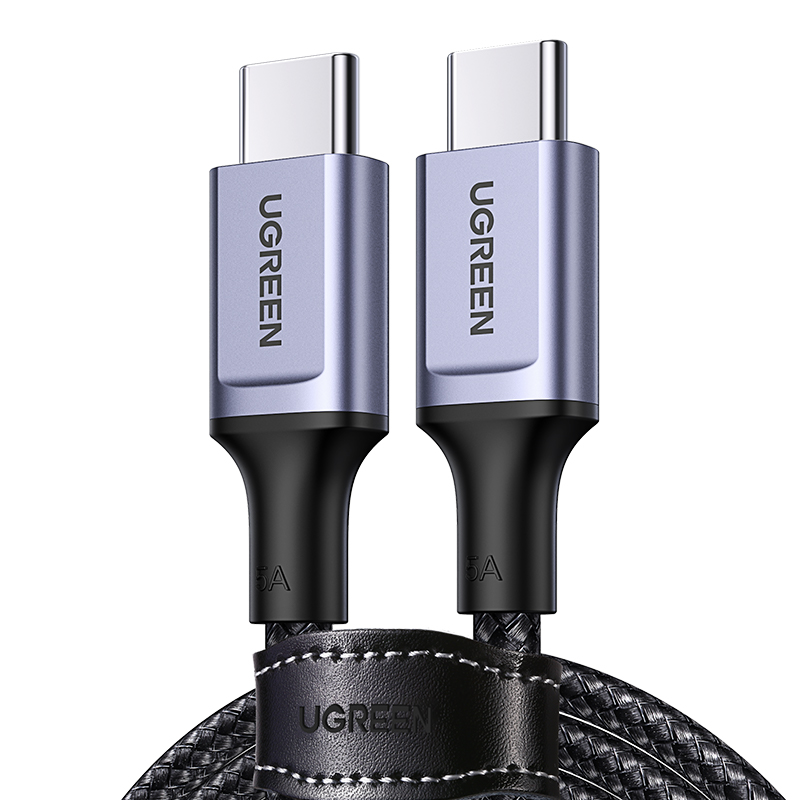 绿联type-c to c数据线PD100W