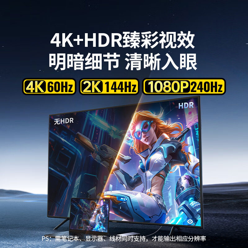 绿联桌面扩展坞 双HDMI三屏扩展雷电4