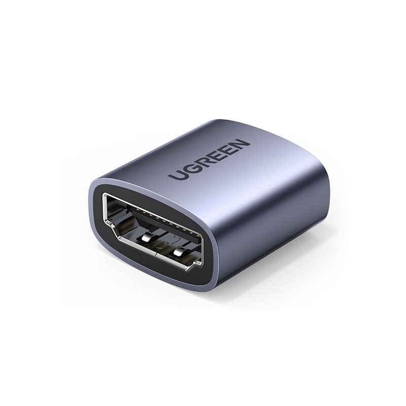 绿联HDMI延长器转接头 铝壳2.0版 母对母高清连接头