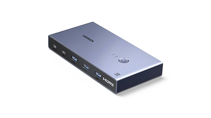 绿联CM732-45487_USB-C 二进二出KVM款双显切换器使用视频教程