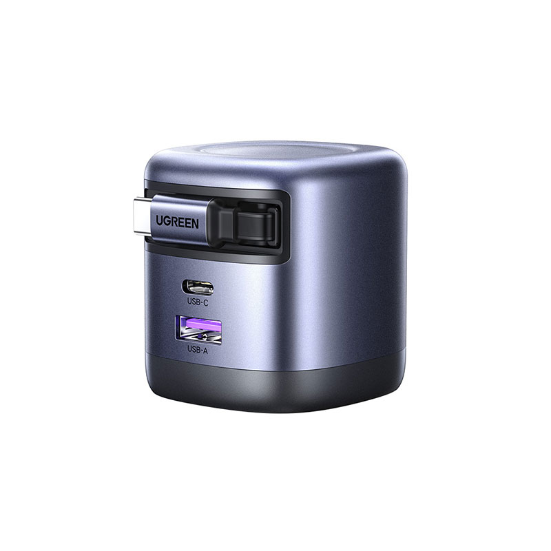 绿联45W伸缩线氮化镓充电器