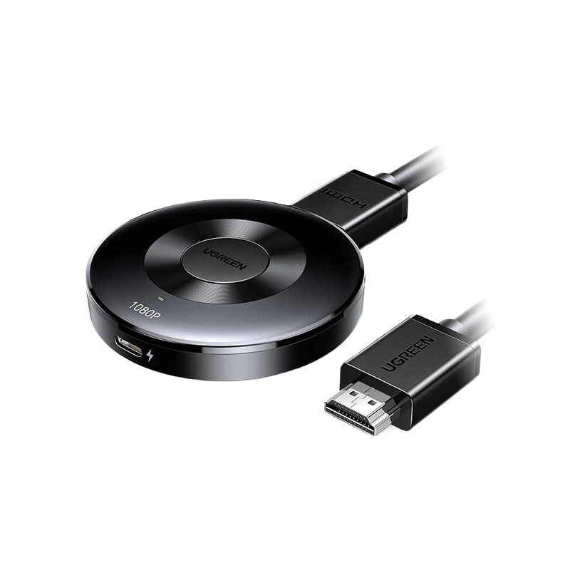 绿联1080P无线投屏器 即插即用手机电脑通用