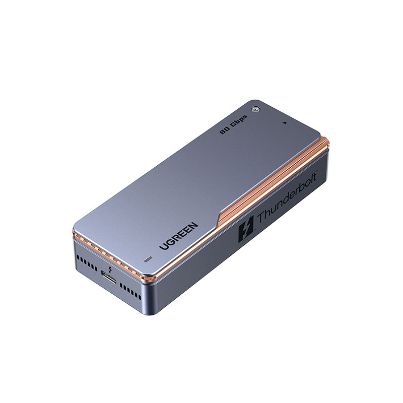 绿联雷电5固态硬盘盒 80Gbps