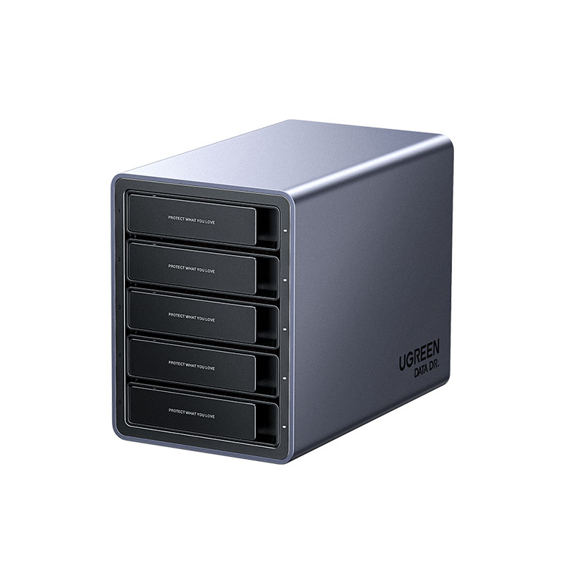 绿联五盘位 RAID 硬盘阵列柜