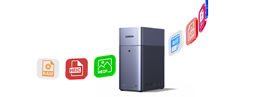 多种图片格式支持展示