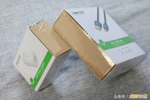 旅行充电套装,双口充电头+牛仔数据线